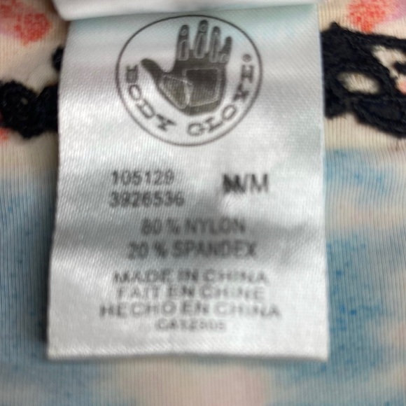 Body Glove ☼ Underwire D Cup 2 Piece String Bikini Set ☼ Mixed Tribal Tie Dye ☼ - Picture 11 of 14